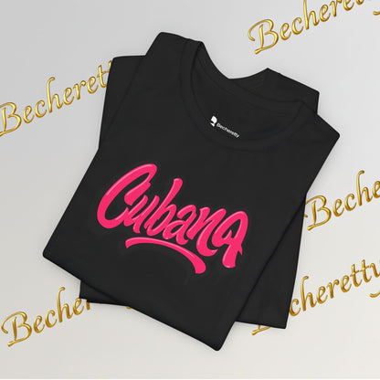Graphic Tee "Cubana" Art Minimalist Becheretty - T-shirt that expresses confidence - Casual Wear