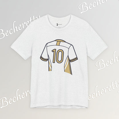 Soccer T-Shirt Number 10 - Art Minimalist Becheretty - Game Day - Casual wear - Perfect Gift for Soccer Lovers