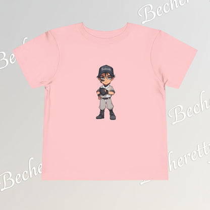 Toddler T-Shirt - Baseball Graphic Becheretty - Day Game, birthday gift - Day game & Casual wear