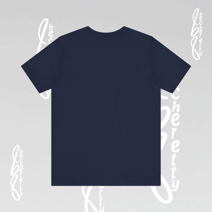 Artistic Minimalist Graphic Becheretty T-shirt - Inspired by a child's drawing - Every Mind Can Fly - Celebrating Neurodiversity.