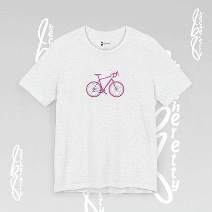 Pink Bike - Graphic T-Shirt Becheretty - Perfect gift for Bike Lovers - Casual Wear