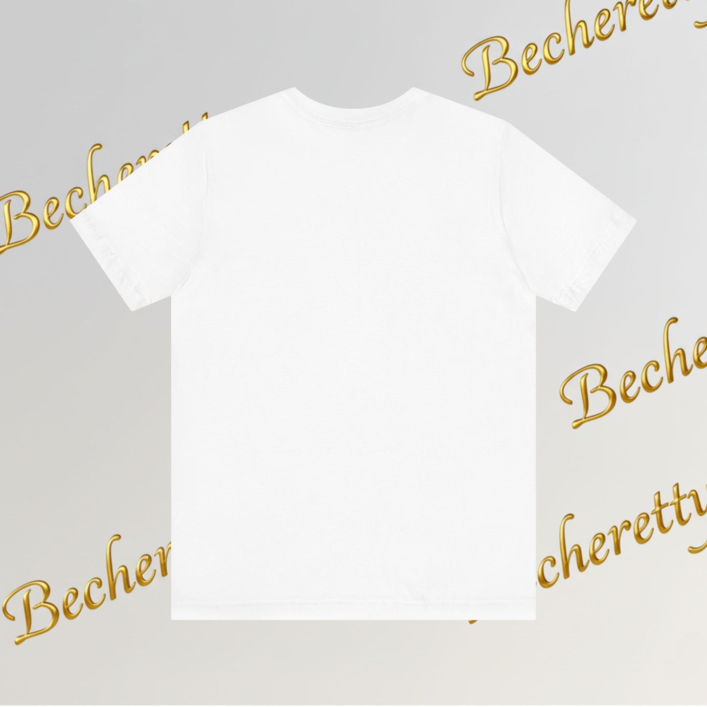 Stylish Minimalist Art Design Becheretty - Trendy short sleeve T-Shirt - Casual Wear - Gift for Him