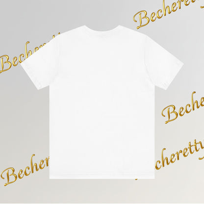 Stylish Minimalist Art Design Becheretty - Trendy short sleeve T-Shirt - Casual Wear - Gift for Him