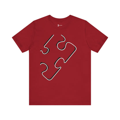 Autism Awareness Tee - Minimalistic graphic Becheretty - Unisex - Everyday Style