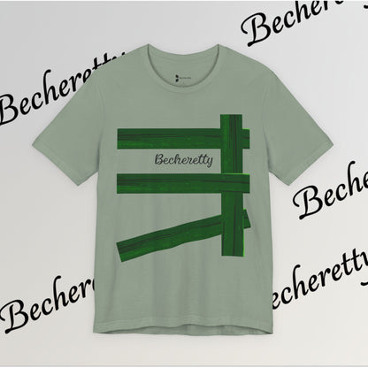 Artistic Tee - Graphic Becheretty - Stylish, Casual wear - Relevant for art enthusiasts