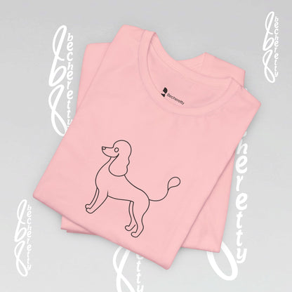 French Poodle T-Shirt Unisex - Becheretty - Casual Wear - Perfect Gift for Poodle's owners