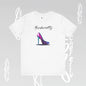 Trendy Graphic T-Shirt Becheretty - Futuristic High Heel Design, Fashion, Casual Wear