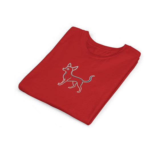 Youth T'Shirt - Graphic Chihuahua - Minimalist Art Becheretty
