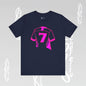 Soccer T-Shirt Number 7 - Unisex Graphic Design Minimalist Becheretty - New style of t-shirt for soccer fans