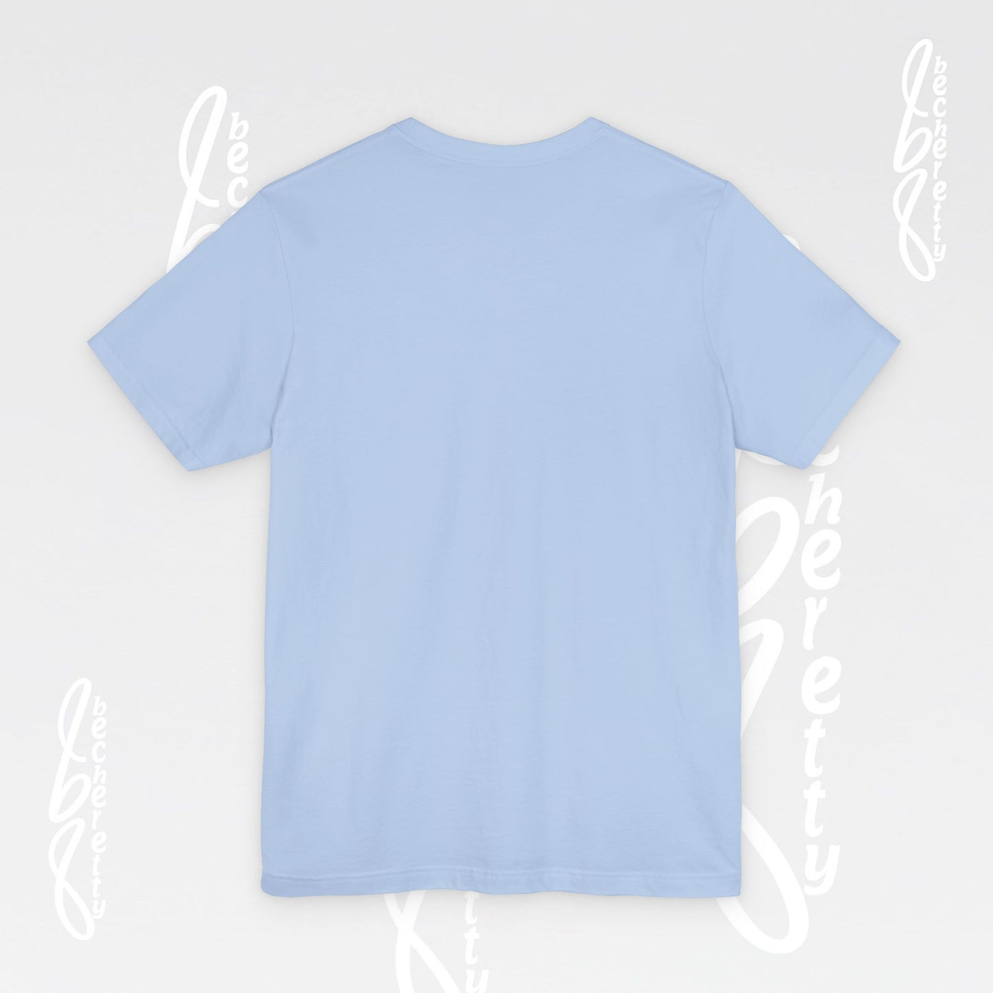 Brush Stroke Tee - Minimalist Art Graphic Becheretty Unisex Jersey Short Sleeve