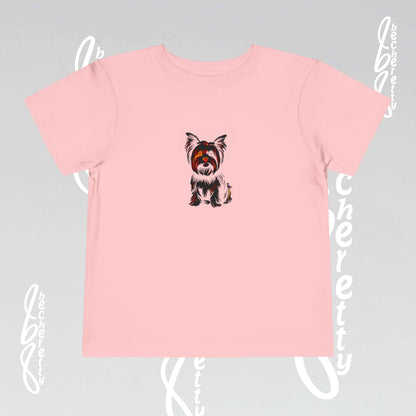 Yorkie - Graphic Tee "Becheretty" for Toddlers -  Perfect gift for the little ones
