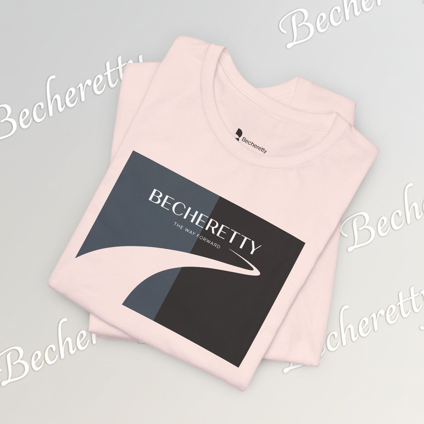 The Way Forward | Minimalist Cubist Graphic Tee Becheretty - Casual Wear, Gift Idea, Streetwear, Everyday Comfort