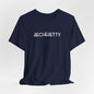 Short Sleeve Tee Becheretty  "Minimalist Design. Maximum Impact" Express Yourself. Casual Wear