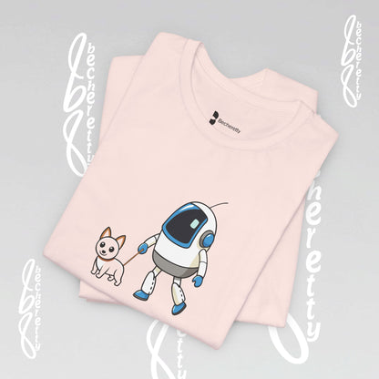 Funny & Futuristic Graphic Becheretty - Walk My Dog - Everyday Wear - Gift Idea