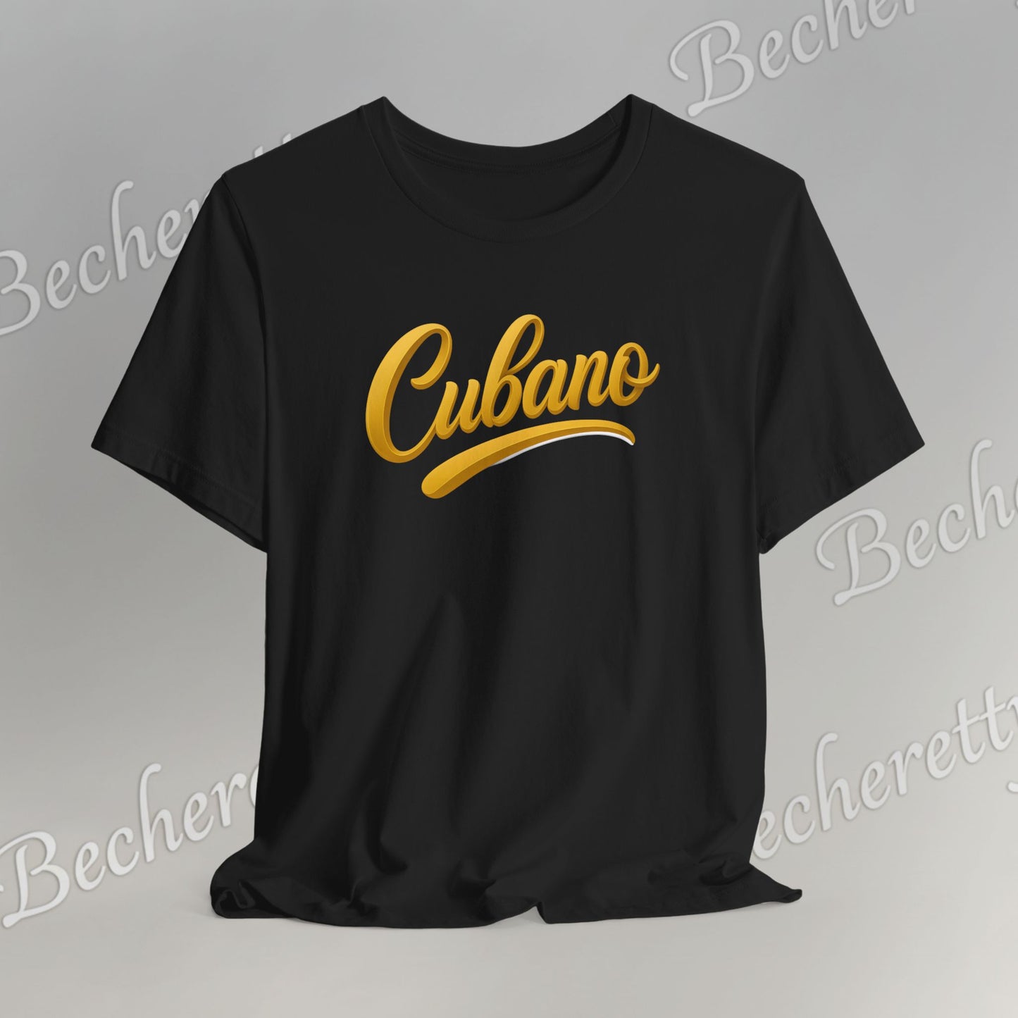 Graphic Tee "Cubano" Minimalist Art Graphic Becheretty - T-shirt that expresses confidence - Casual Wear