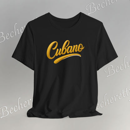 Graphic Tee "Cubano" Minimalist Art Graphic Becheretty - T-shirt that expresses confidence - Casual Wear