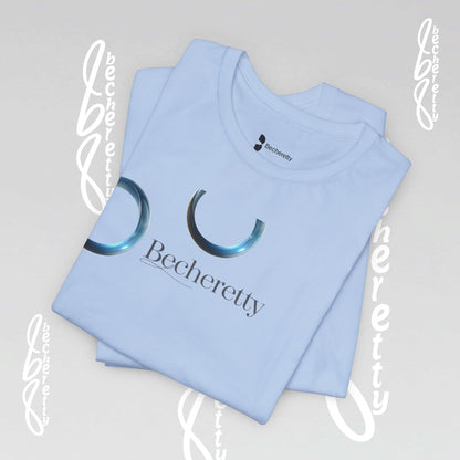 Becheretty Graphic T-Shirt - Broken Vector Line - Casual Wear - Fashion Style