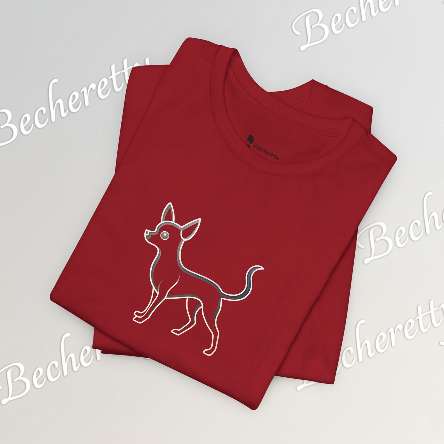 The Minimalist Muse: Chihuahua Line Art Tee Becheretty - "dog lovers"— less is often much more.