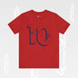 Stylish Unisex Tee - Number 10 - Casual Everyday Wear, Unique Gift  Sports Lovers, Becheretty Graphic, Team Spirit