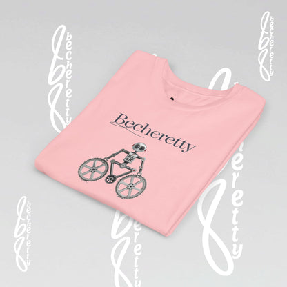 Youth T'Shirt - Becheretty Graphic Design - Cool Robot Bicycle - Perfect for Bike Lovers