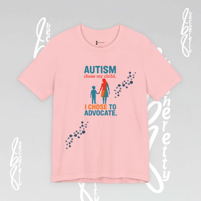 Autism Awareness Unisex Tee - Becheretty Graphic - Perfect gift for parents and friends supporting the cause.