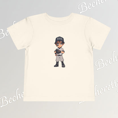 Toddler T-Shirt - Baseball Graphic Becheretty - Day Game, birthday gift - Day game & Casual wear