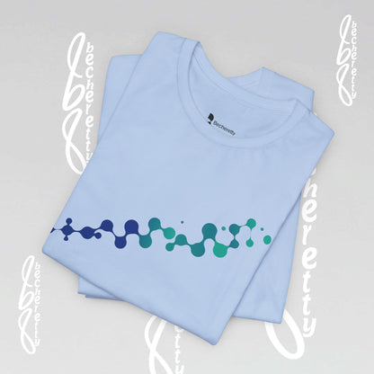 Abstract Graphic Tee - Supporting Autism Awareness - Becheretty design. Wear it to share the message