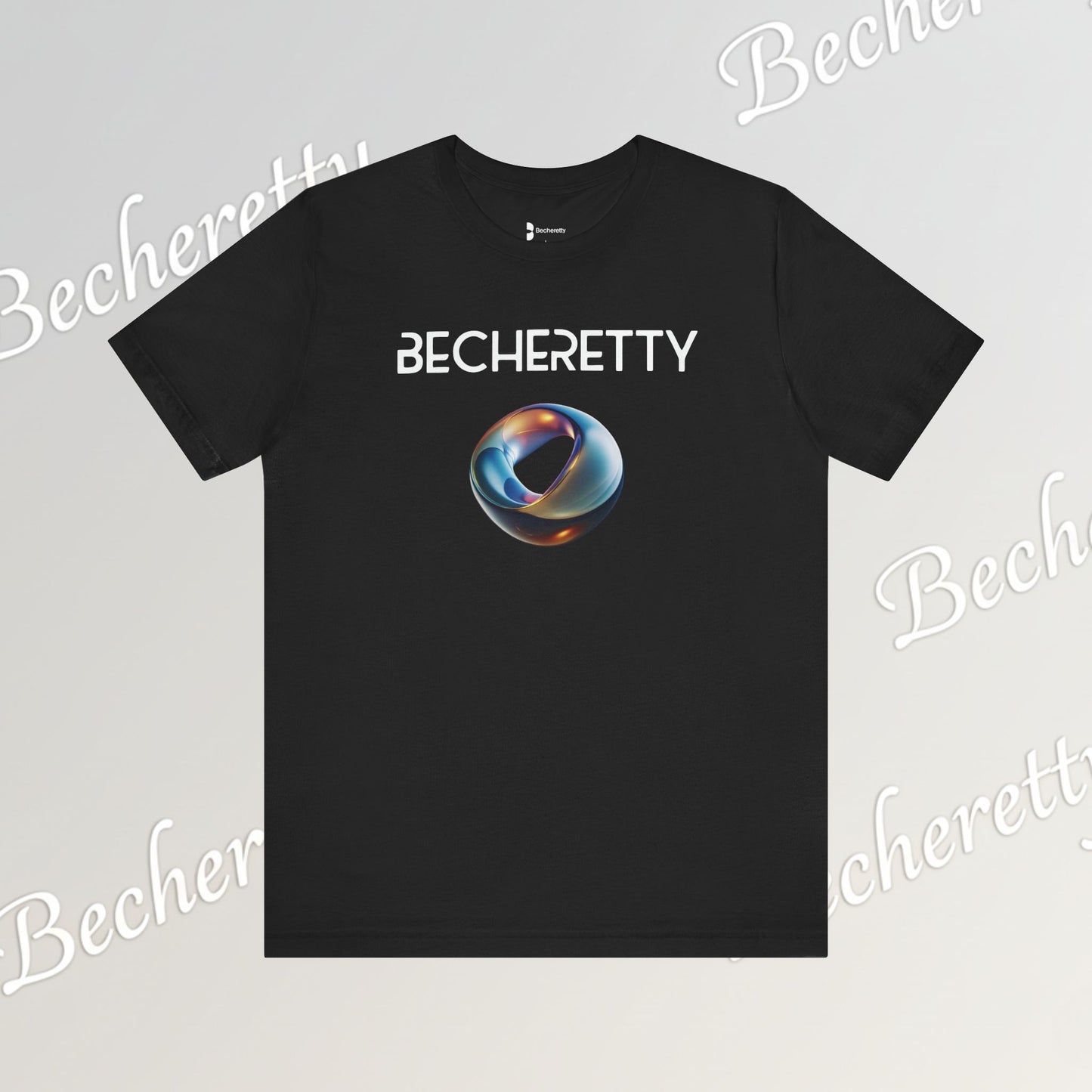 Abstract Futuristic Ring - Graphic T-Shirt - Becheretty - Gift for Women - Casual Wear