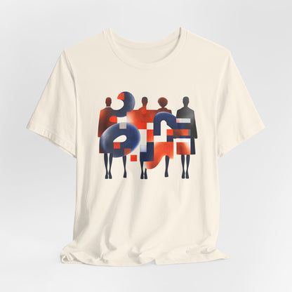 Abstract Graphic Tee Becheretty - Wear the Art - Become Part of the Composition