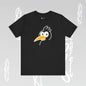 Artistic Minimalist Graphic Becheretty T-shirt - Inspired by a child's drawing - Every Mind Can Fly - Celebrating Neurodiversity.