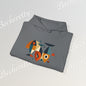 Geometric Fish Hoodie - Minimalist Graphic Becheretty, blending abstract geometric shapes