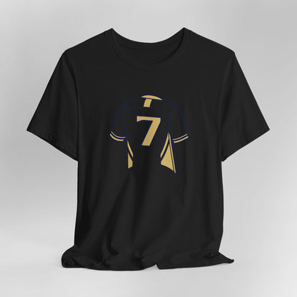 T-shirt - Number 7 GOAL - Art Graphic Minimalist Becheretty - Casual Wear - Team Spirit