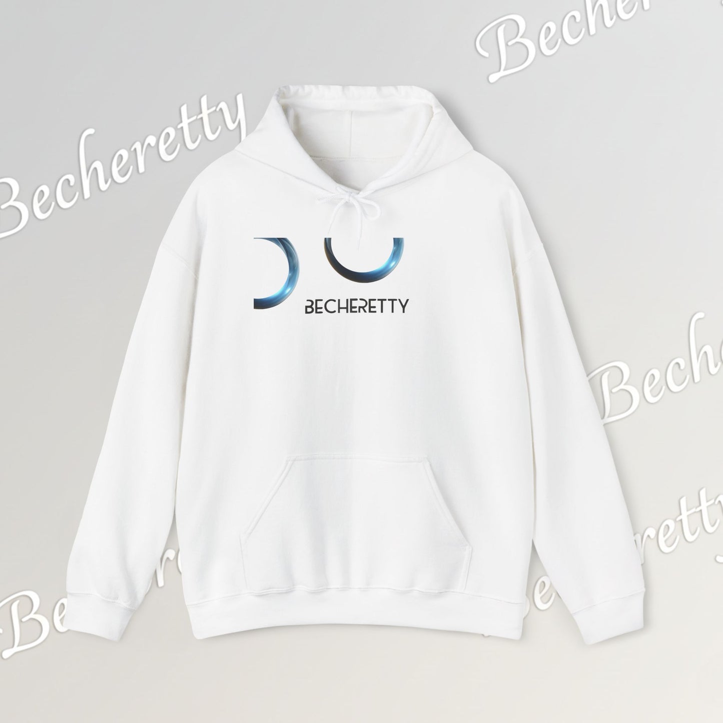 Broken Vector Hooded - Minimalist Design Becheretty - Art Lovers Statement