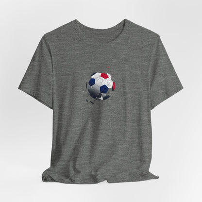 Soccer Ball Graphic Tee — Artistic Minimalist Design Becheretty - Enthusiastic Fans - Match Day