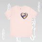 Artistic Puzzle Heart Tee - Autism Awareness Graphic Shirt