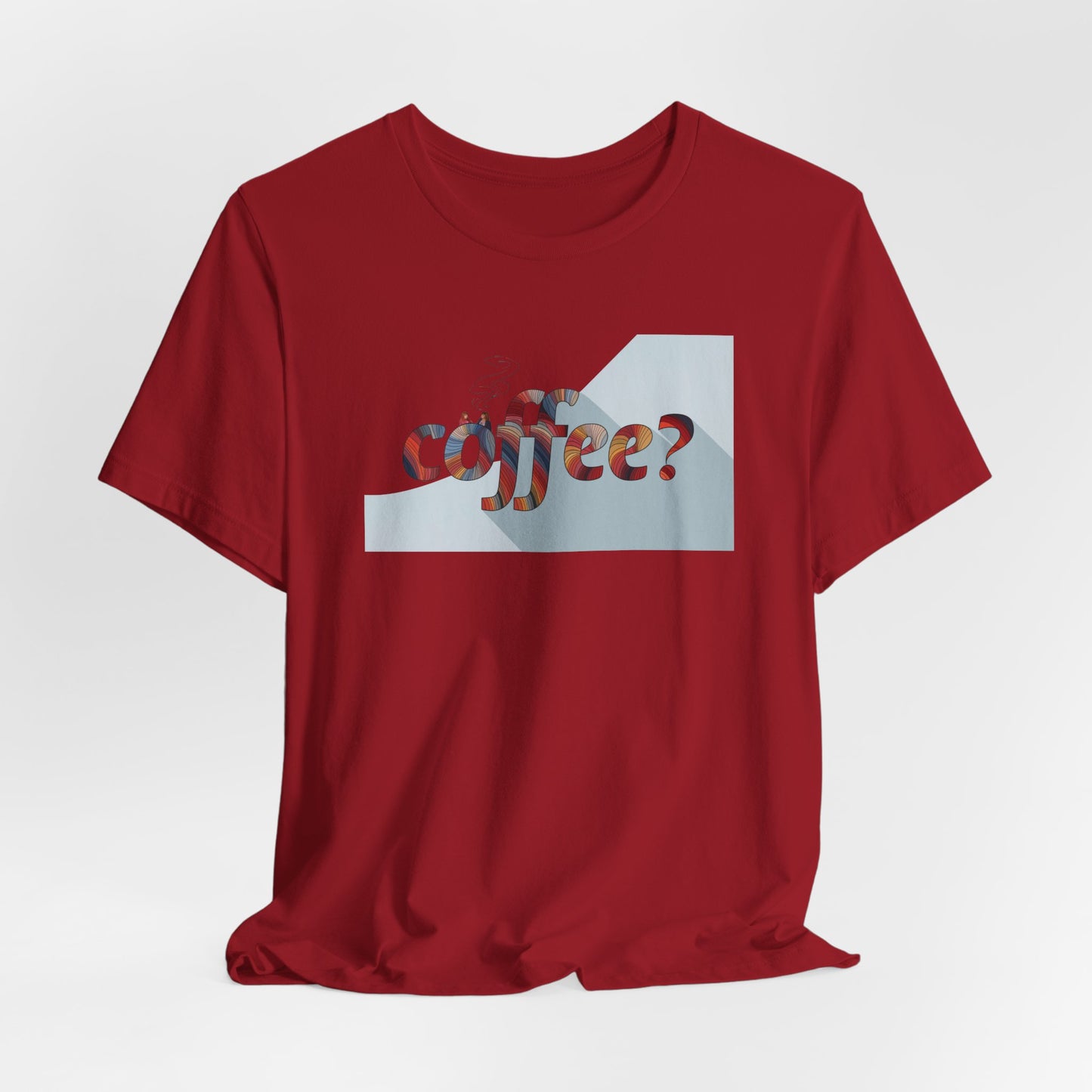 Coffee? Graphic Tee - Art Minimalist Becheretty — Coffee Lover T‑Shirt - Gentle, playful, and a little wry