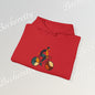 The Bauhaus Cyclist | Premium Geometric Art Hoodie Becheretty - Perfect Gift for Bike Lovers - Casual