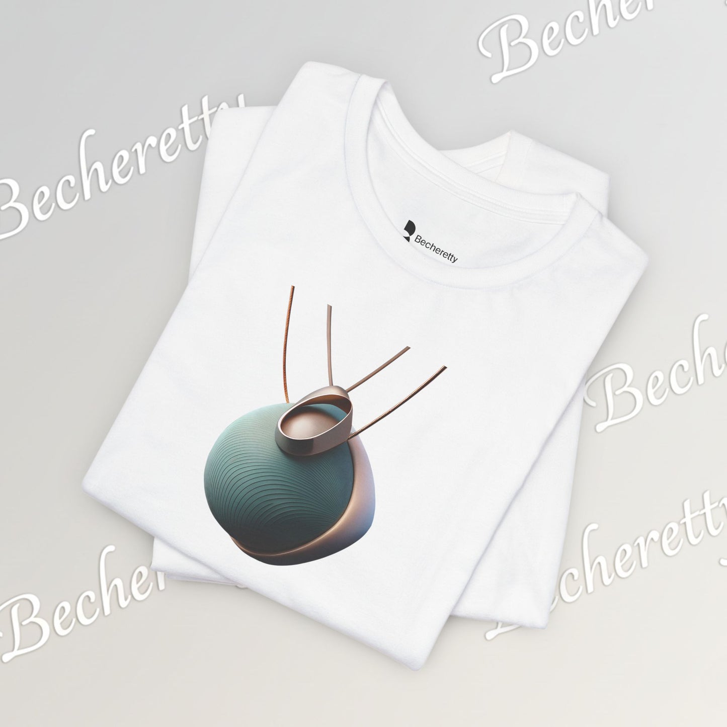 Abstract fruit Necklace - Graphic T-Shirt Becheretty - Perfect Women's Gift - Casual Wear - Style is Yours
