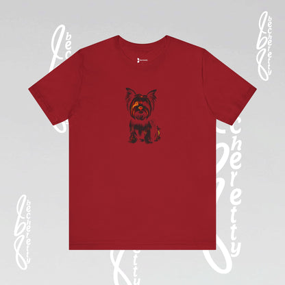 Yorkie Graphic T'Shirt Becheretty - Perfect gift for Pets Lovers - Casual Wear