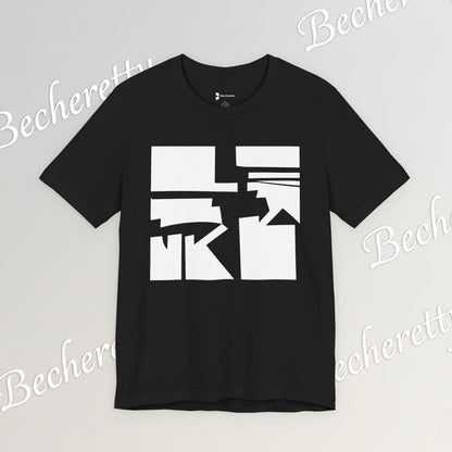 Abstract Graphic Art T-Shirt - Becheretty - Casual Wear - Gift for Art Lovers - Modern Artwork Apparel