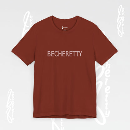Becheretty  T-Shirt - Short Sleeve- Casual Style, Unisex - Relaxed Fit Top - Everyday wear