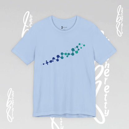 Abstract Graphic Tee - Supporting Autism Awareness - Becheretty design. Wear it to share the message
