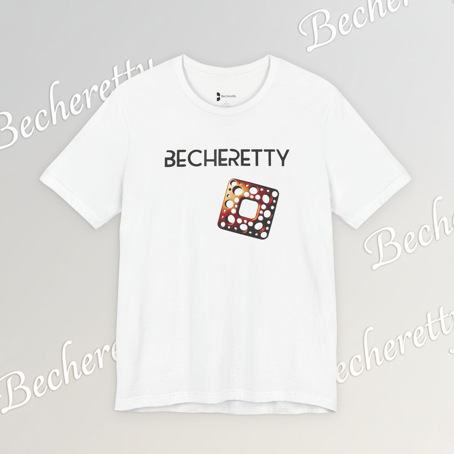 Modern Geometric Orbit Tee -  Graphic Art Becheretty - Elevate your everyday wardrobe with a fusion of contemporary art and minimalist style.