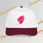 Pink Brushstroke Baseball Cap - Art Graphic Becheretty - Artistic Energy for Art Lovers