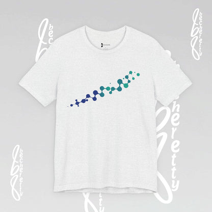Abstract Graphic Tee - Supporting Autism Awareness - Becheretty design. Wear it to share the message