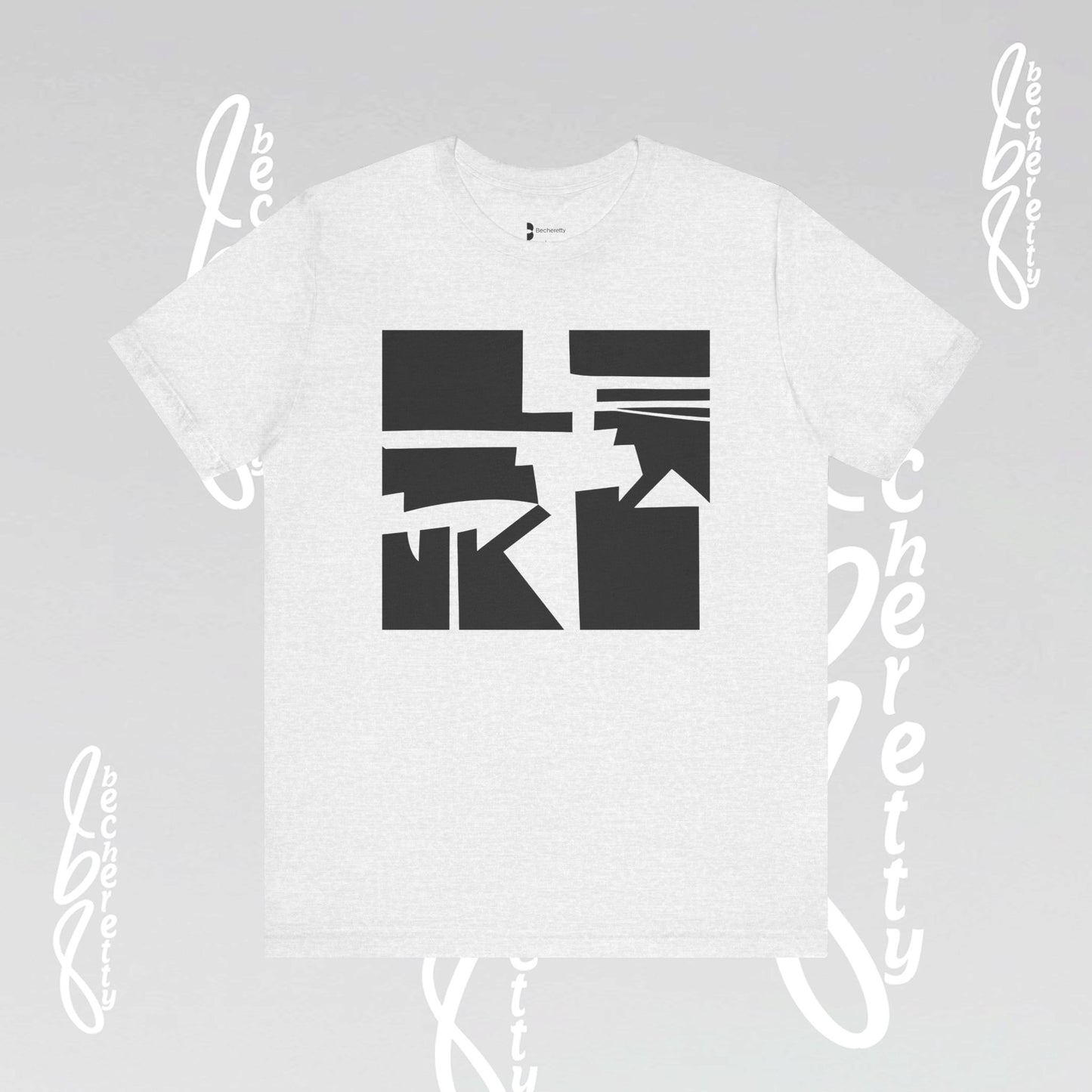 Abstract Graphic Art T-Shirt - Becheretty - Casual Wear - Gift for Art Lovers - Modern Artwork Apparel