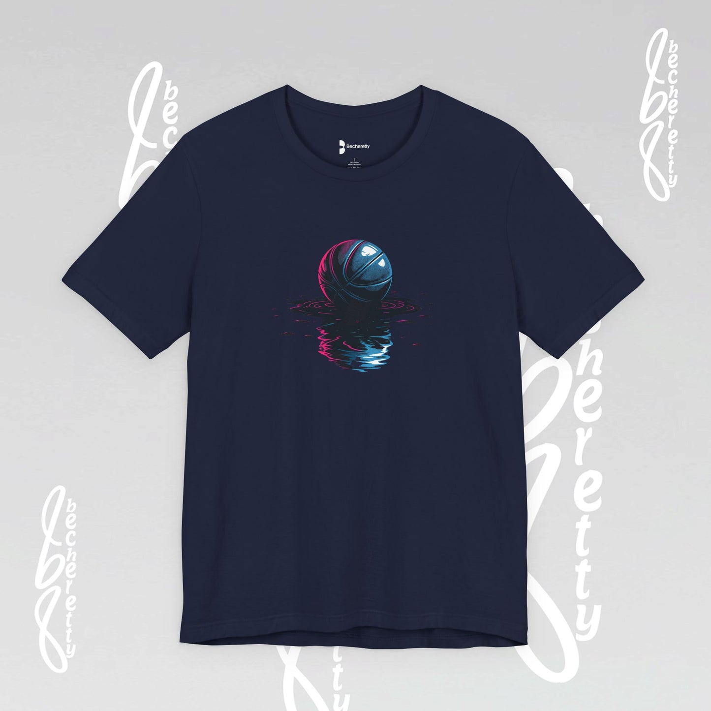 Basketball T-Shirt - Art Graphic Becheretty - Perfect gift for Basketball Lovers - Casual Wear