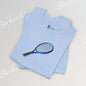 Vintage Tennis Racket  T'Shirt - Art Graphic Becheretty - Tennis Enthusiasts - Casual Wear