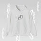 Hooded Minimalist Design Becheretty - Unisex, Pixel Void Line