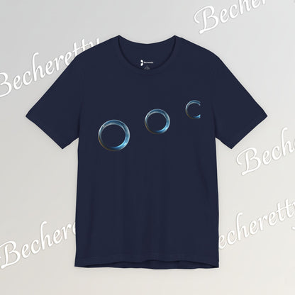Moon Phase Tee — Minimal Lunar Circle T-Shirt - Art Graphic Becheretty - Everyday outfit